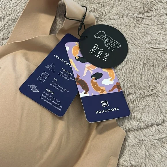 HoneyLove Liftwear tank bodysuit - Picture 3 of 8